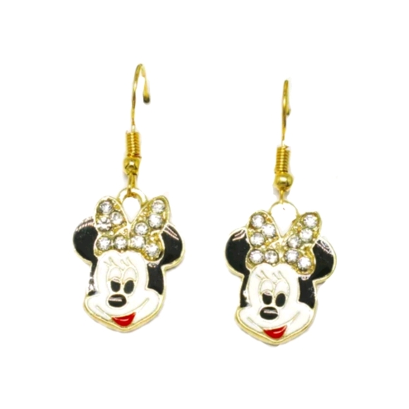 Minnie Mouse Earrings - Picture 2 of 2
